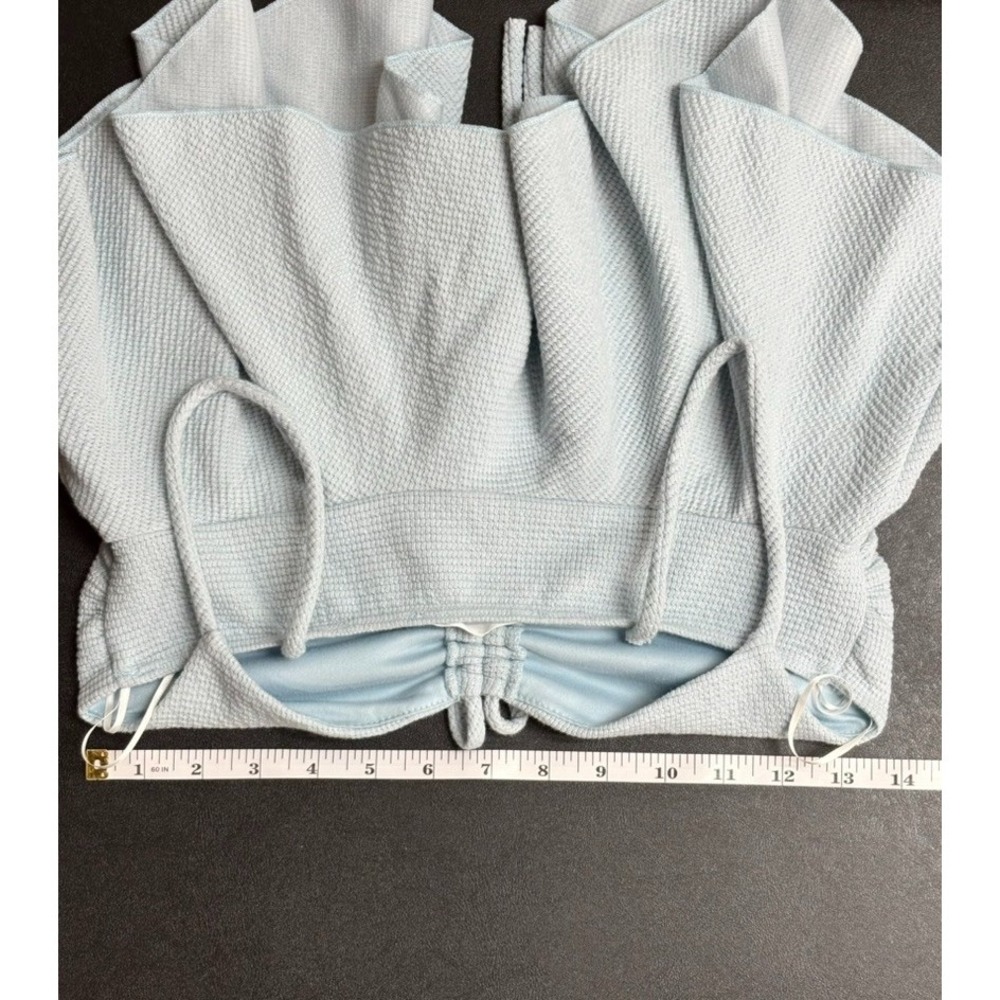 Babydoll Light Blue Tank Top Coquette Fairycore Y2K Small/Medium - Picture 6 of 7